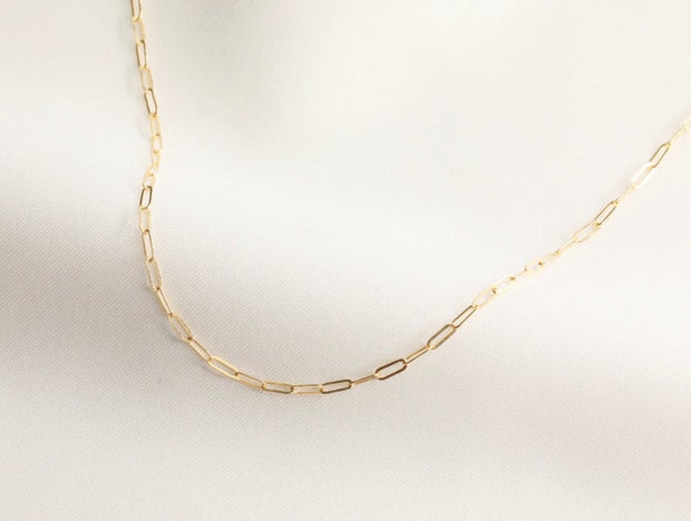 Gold Pearl Rectangle Link Chain Necklace & Polishing Set - Lovisa