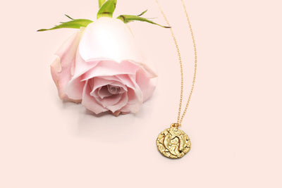 PISCES COIN NECKLACE - Danica Rose Jewelry