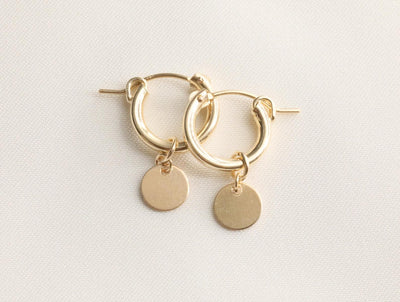 Dainty Gold Hoop Earrings