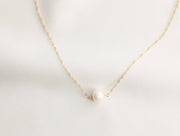 Gold Filled Pearl Necklace
