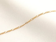 Gold Filled Baroque Figaro Necklace