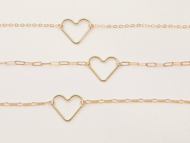 Gold Filled Heart Necklace