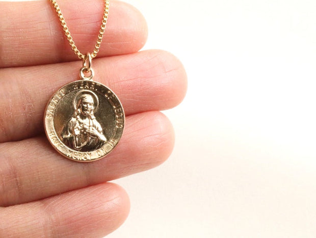 Jesus Christ Coin Necklace